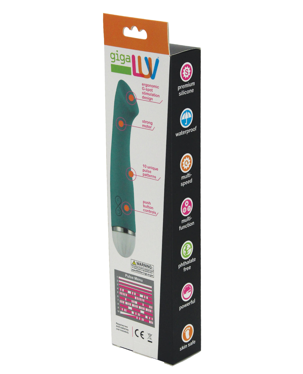 GigaLuv Bella's Curve G Spotter - Tiffany Blue by Gigaluv