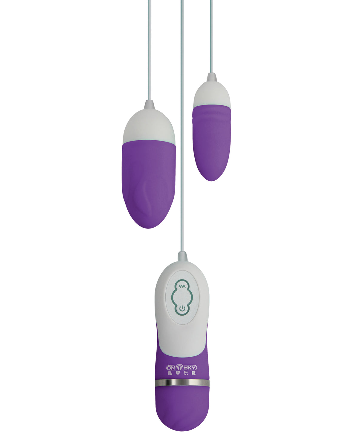 GigaLuv Dual Vibra Bullets - 10 Functions Purple by Gigaluv
