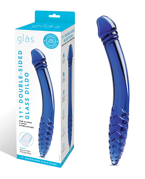 Glas 11" Double-sided Dildo G-Spot & P-Spot Stimulation by Glas