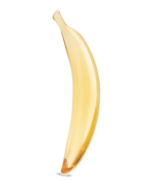 Glas Banana Joy 7 inch Glass Dildo
