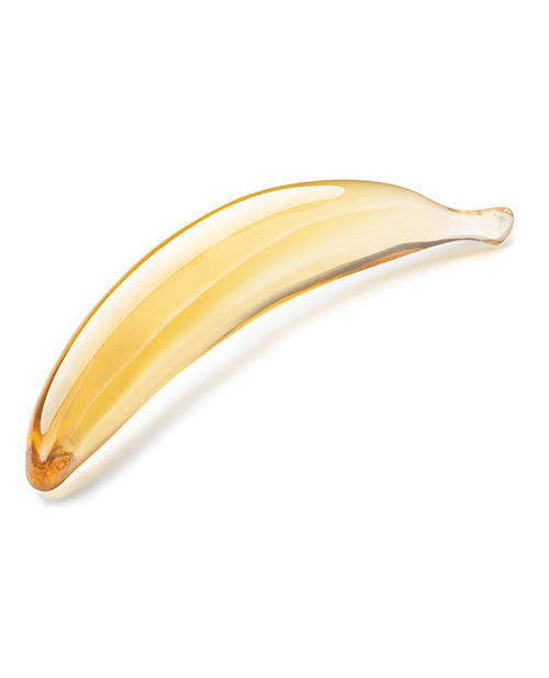 Glas Banana Joy 7 inch Glass Dildo
