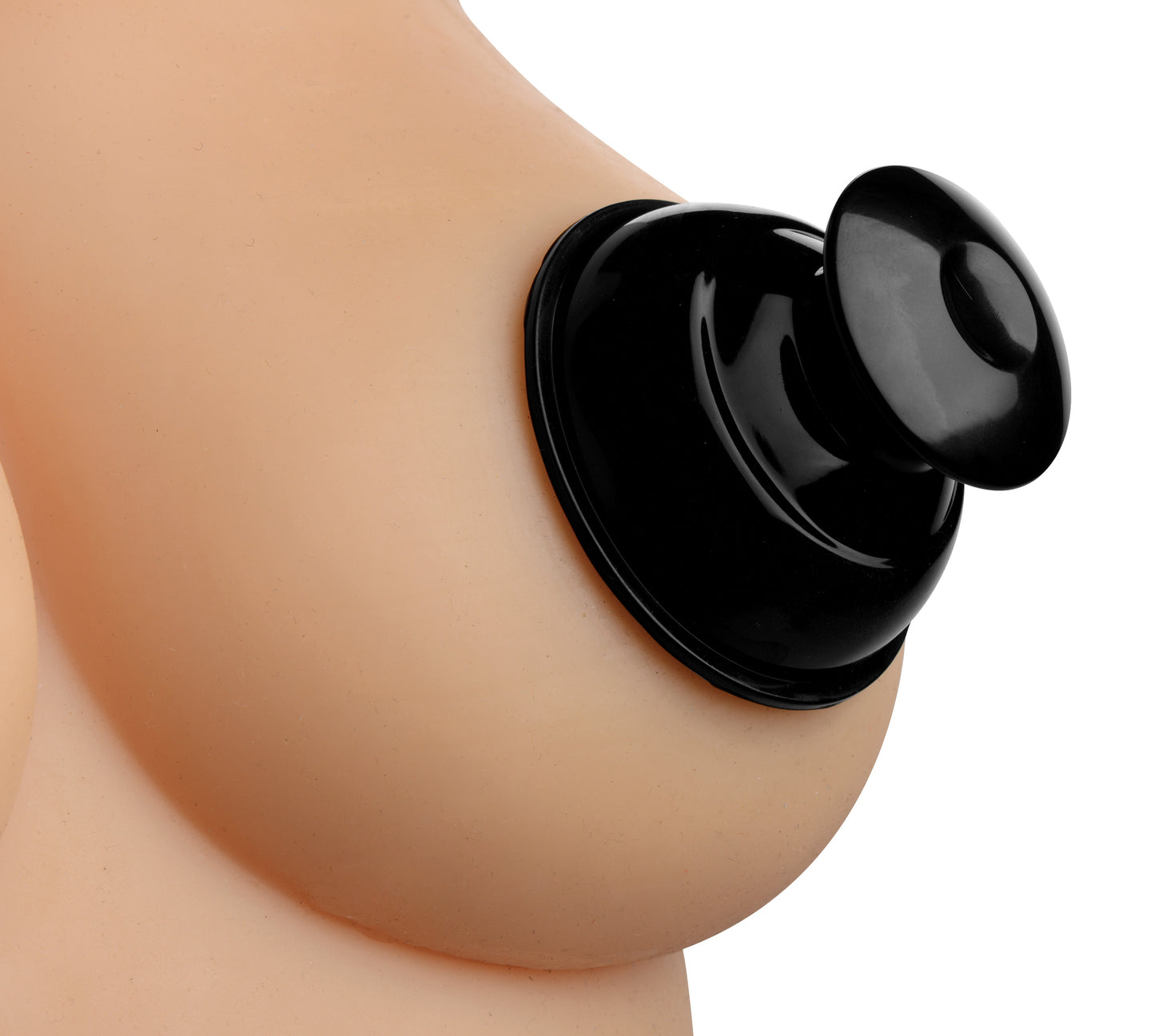 Master Series - Plungers Extreme Suction Nipple Suckers - Black by XR Brands