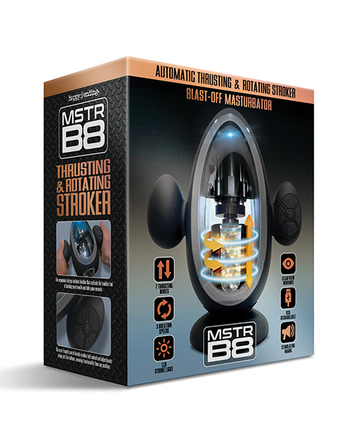 MSTR B8 Blast Off Automatic Thrusting & Vibrating Stroker by MSTR B8