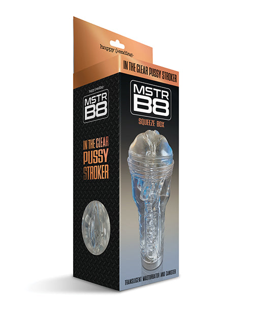 MSTR B8 In the Clear Pussy Stroker - Clear by Happy Ending