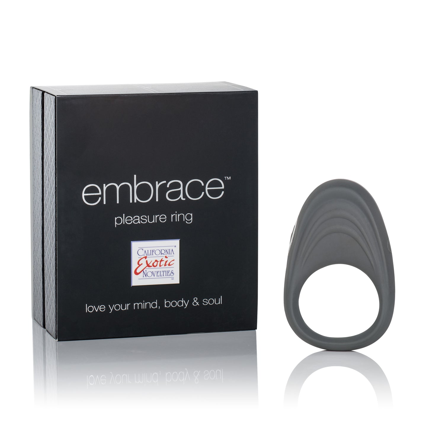 Embrace Pleasure Ring - Gray by CalExotics