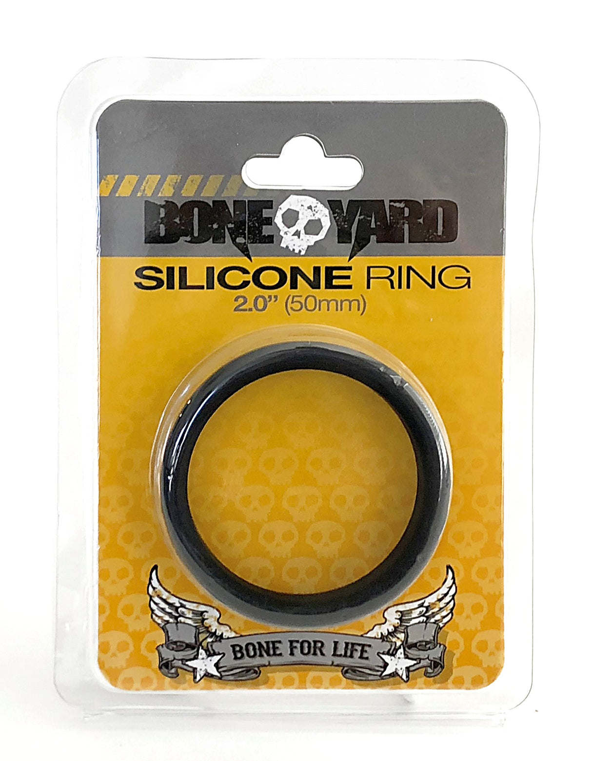 Rascal Boneyard Silicone Ring — 50mm, Black - BY-0150