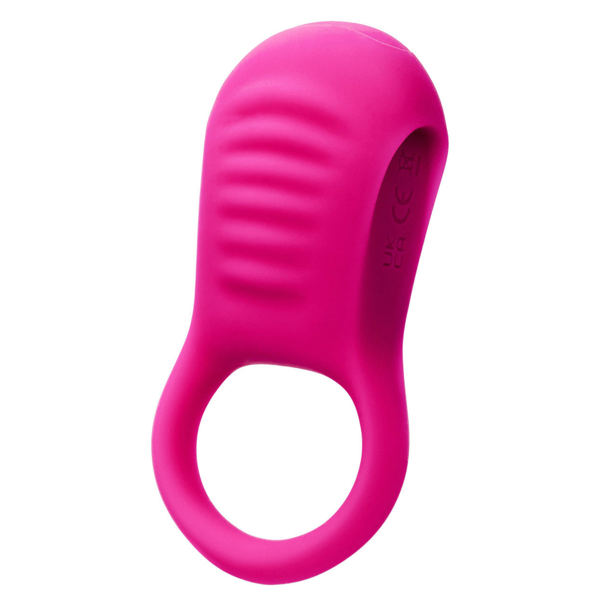 CalExotics Ridge Rider Rechargeable Cock Ring, Pink - SE1738303