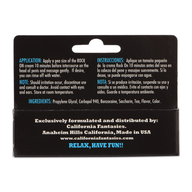 Rock on - 0.5 Oz. Tube - Boxed by California Fantasies