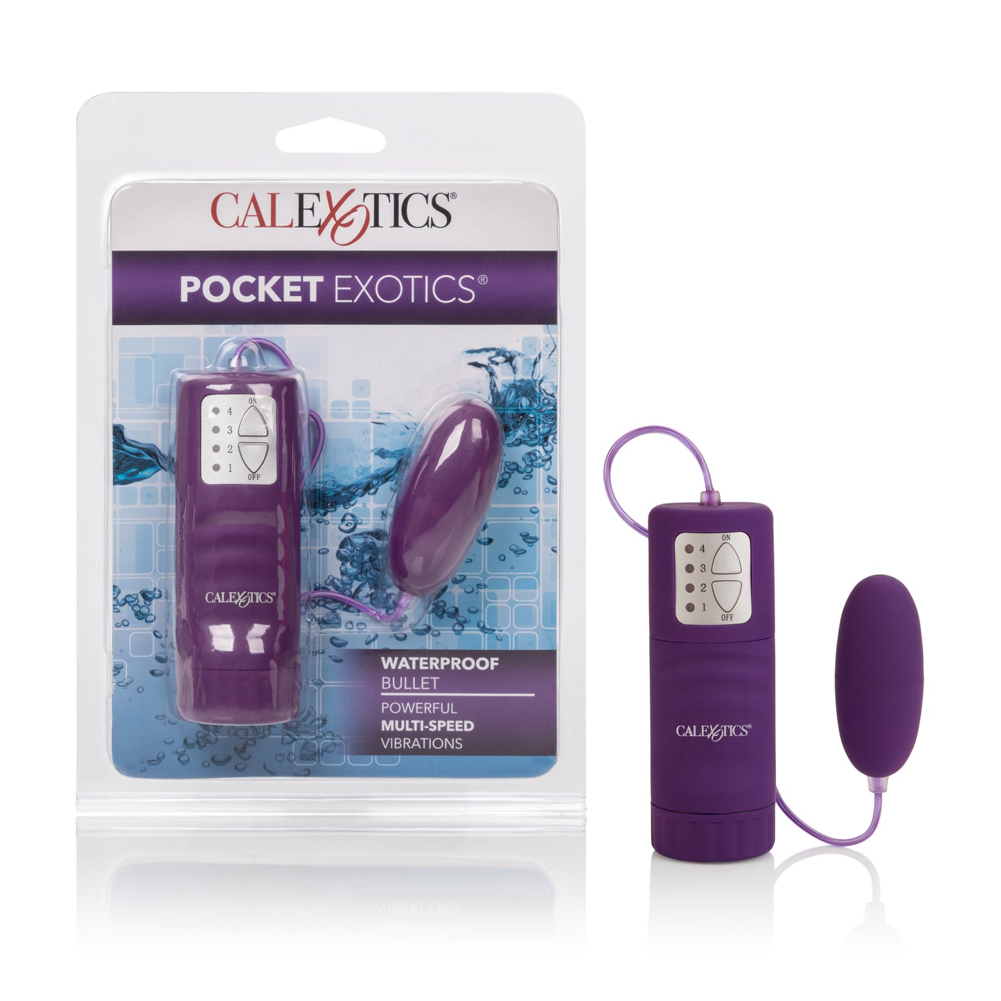 Waterproof Pocket Exotics Waterproof Bullet - Purple by CalExotics