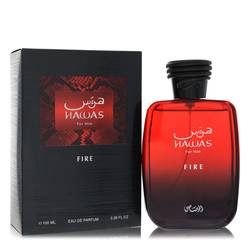 Hawas Fire Eau de Parfum Spray for Men by Rasasi by Rasasi