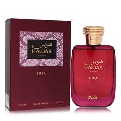Hawas Diva Eau de Parfum Spray by Rasasi, 3.38 oz by Rasasi