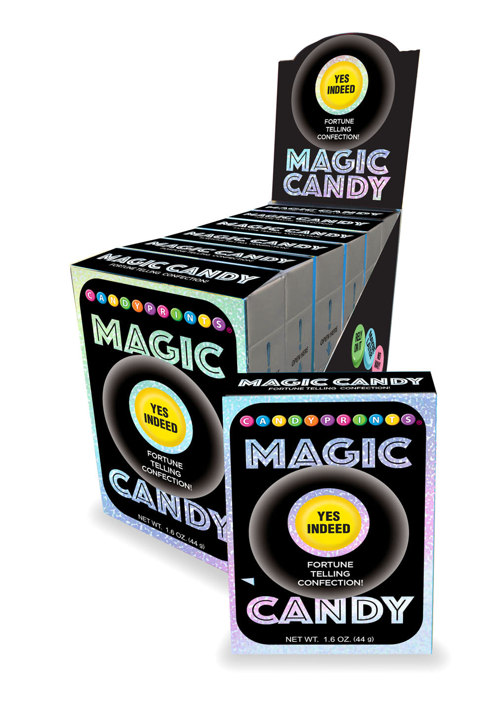 Little Genie Magic Candy — 6-Count Fortune-Telling Display - CP-953