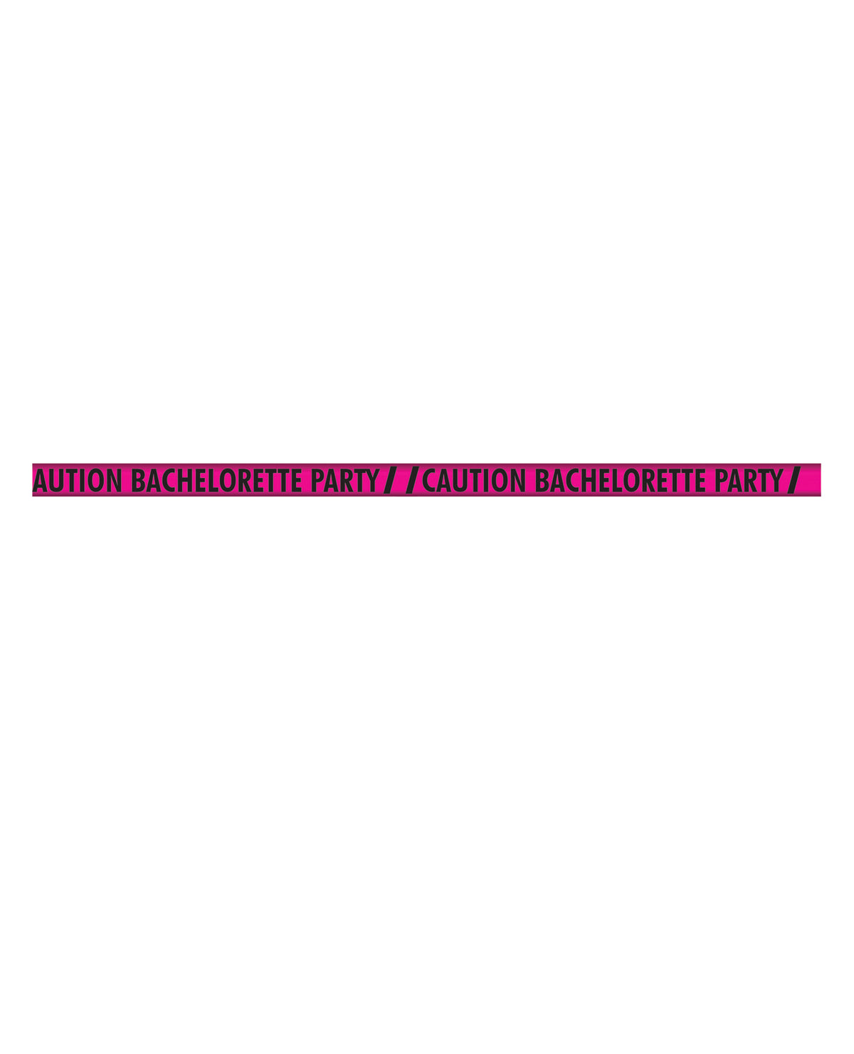 Hott Products Bachelorette Party Caution Tape — 100 ft, Pink & Black