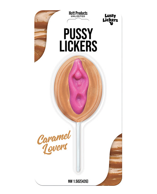 Lusty Lickers Pussy Pop - Caramel Lovers by Hott Products
