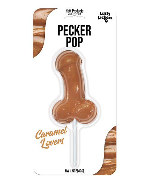 Lusty Lickers Penis Pop - Caramel Lovers by Hott Products