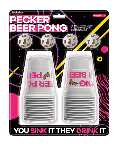 Pecker Beer Pong Game w/Balls by Hott Products