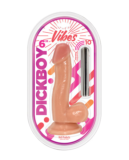 Dick Boy Vanilla Lovers 6" Vibe Bullet by Dickboy