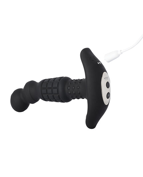 Pineapple Man Vibrating Prostate Massager - Black by Honey Play Box
