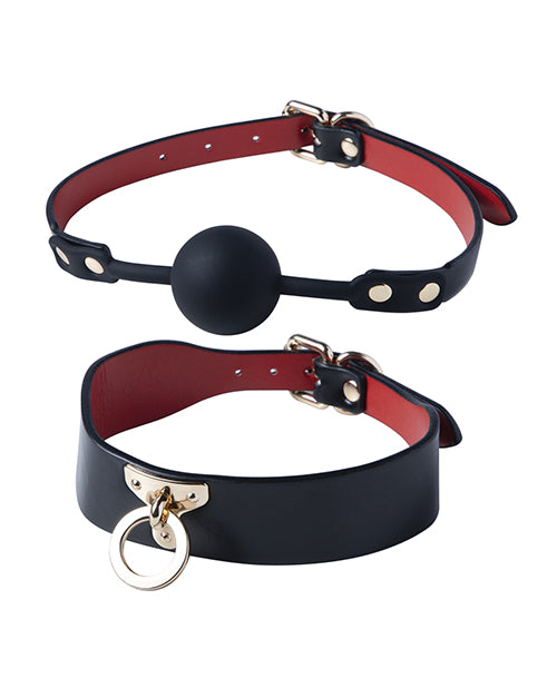 Honey Play Box 5-Piece Kinky Bondage Set — Black