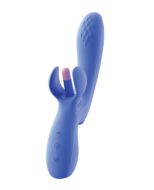 FORTEXA Kinky Finger Flapping Clit & G-Spot Vibrator with App Control Blue by Honey Play Box