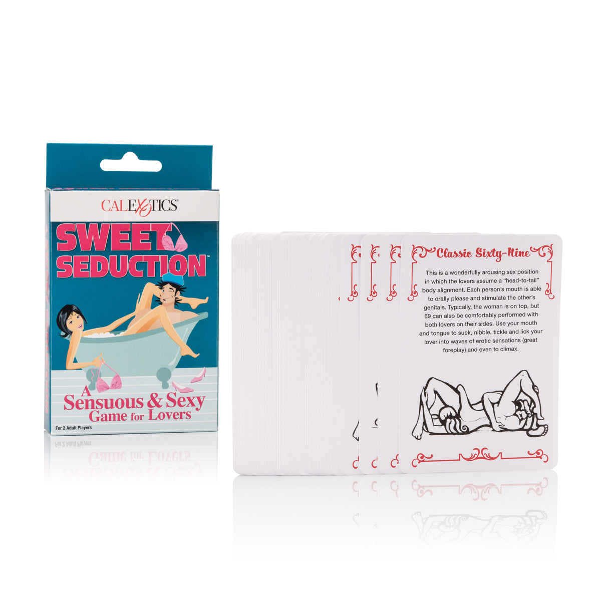 CalExotics Seduction Game — Couples Card Game (54 Cards) - SE2525003