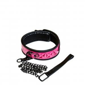 "Sinful Collar - Pink NSN1222-14"