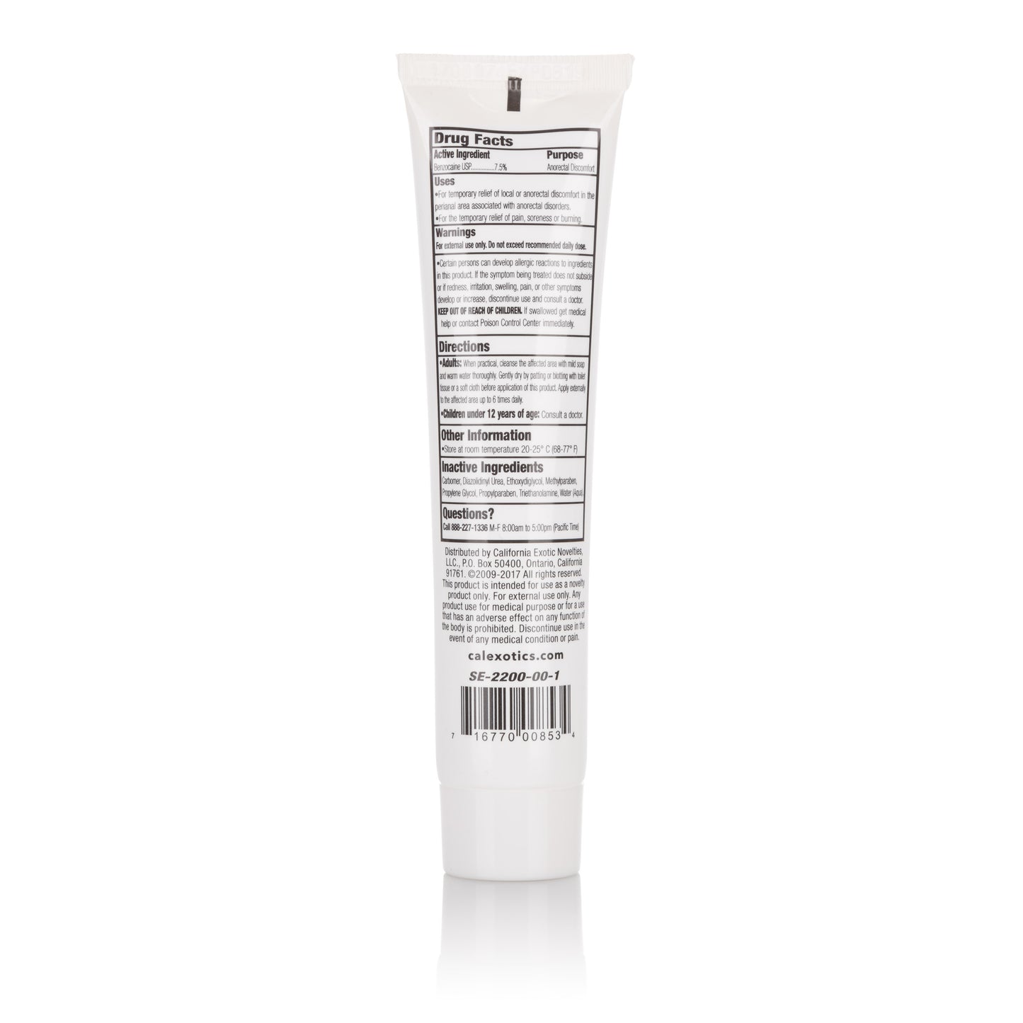 Anal-Eze Tube 1 1/2 Oz by CalExotics