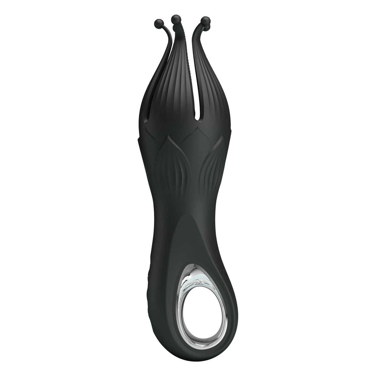 Pretty Love Arella Octopus-Shaped Vibro Penis Trainer — Black - BI-300082
