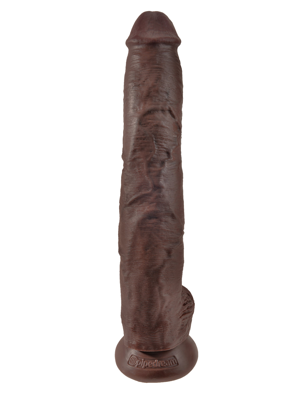 Pipedream King Cock 14-Inch with Suction Base — Brown - PD5534-29