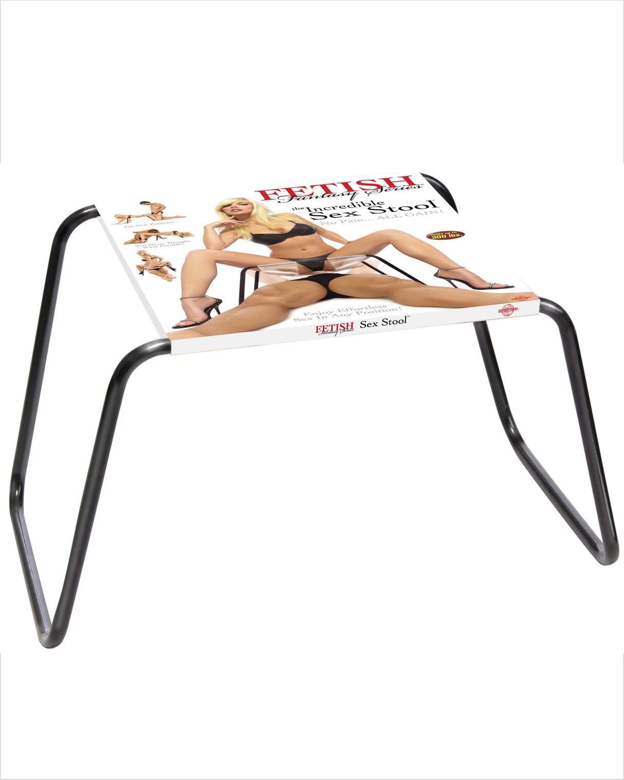 Pipedream Fetish Fantasy Incredible Sex Stool - TPU Seat, 300 lb Capacity - PD2198-00
