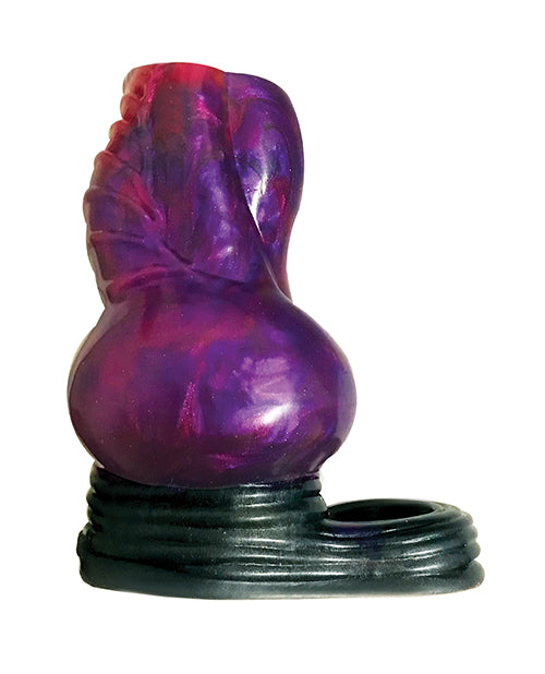 Alien Nation Borg Penis Sheath — Metallic Purple & Red