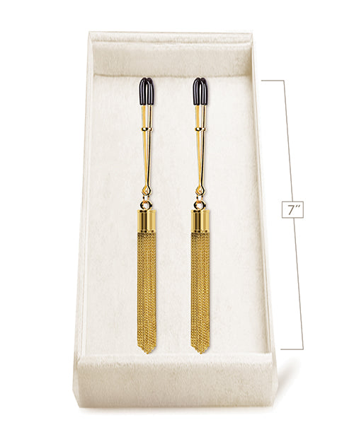 Couture Clips Luxury Nipple Clamps - Shimmer & Chic by Couture Clips