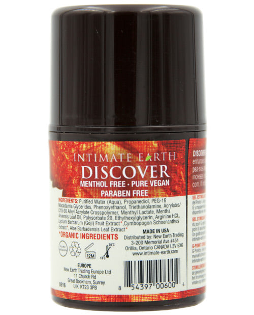 Intimate Earth Discover G-Spot Gel - 30 ml by Intimate Earth