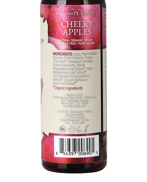Intimate Earth Natural Flavors Glide - 60 ml Cheeky Apples by Intimate Earth