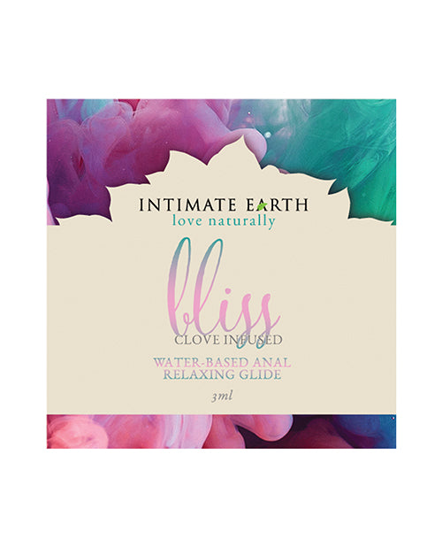 Intimate Earth Bliss Anal Relaxing Waterbased Glide - 3 ml Foil by Intimate Earth