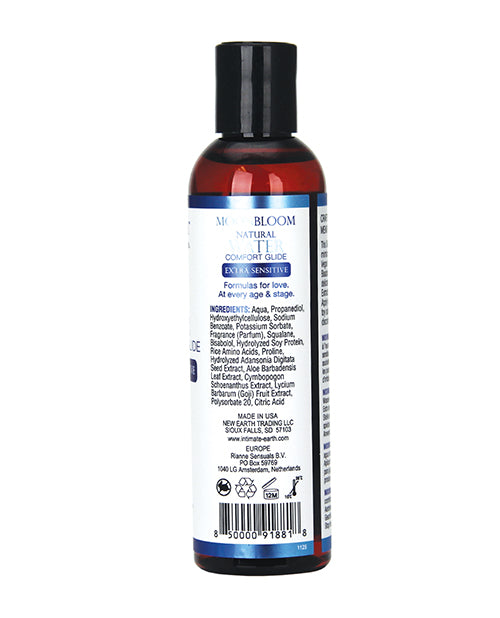 Intimate Earth Moon Bloom Water-Based Lubricant, 4 oz