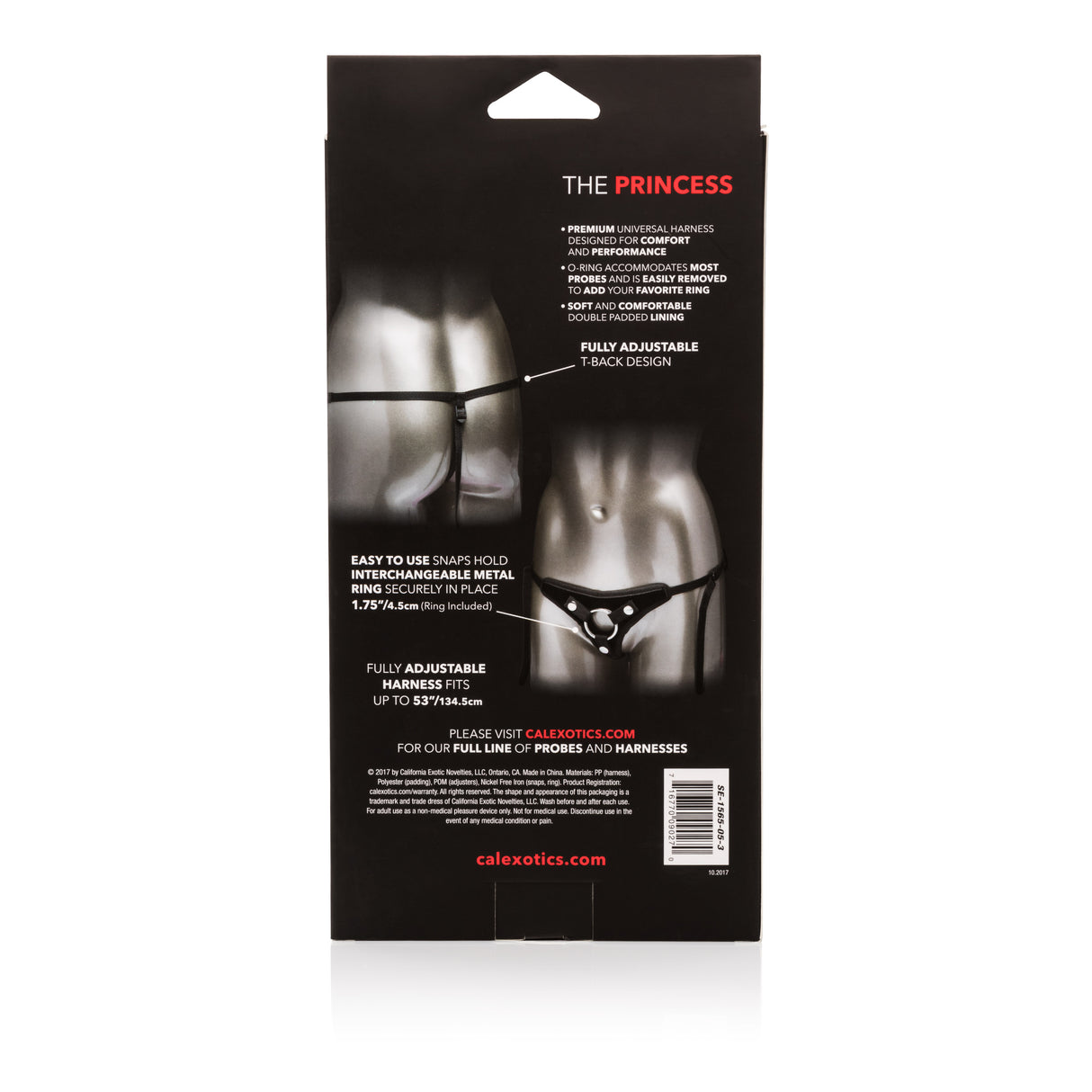 CalExotics Her Royal Harness The Princess — Universal Harness, 53" (134.5 cm) - SE1565053