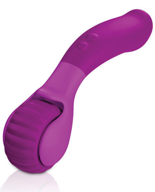 Jimmyjane Evoke Du-O Vibrating Massage Wheel - Purple