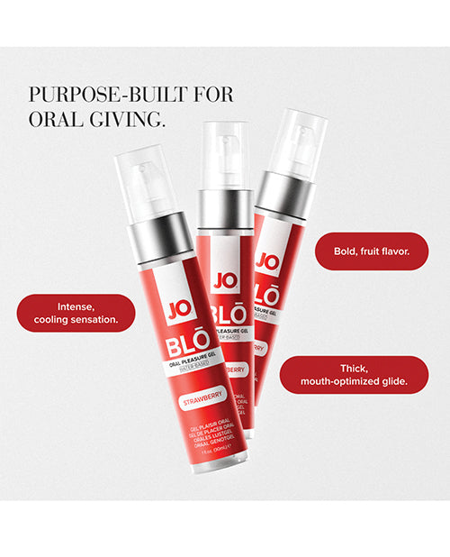 JO Blo Pleasure Gel Strawberry - 1 oz by JO Bl
