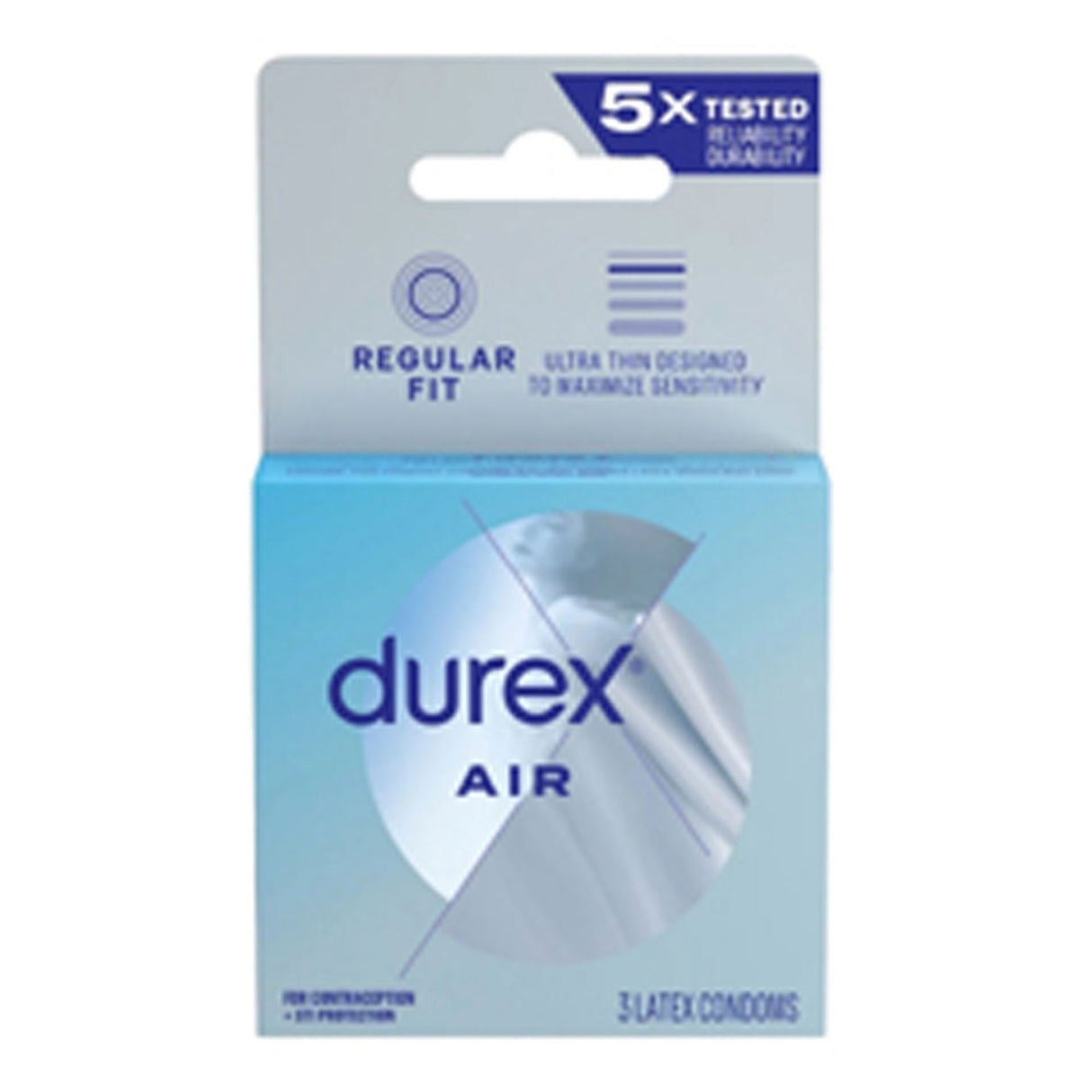 Paradise Marketing Durex Air Extra Thin Condoms — 3 Pack - PM08797
