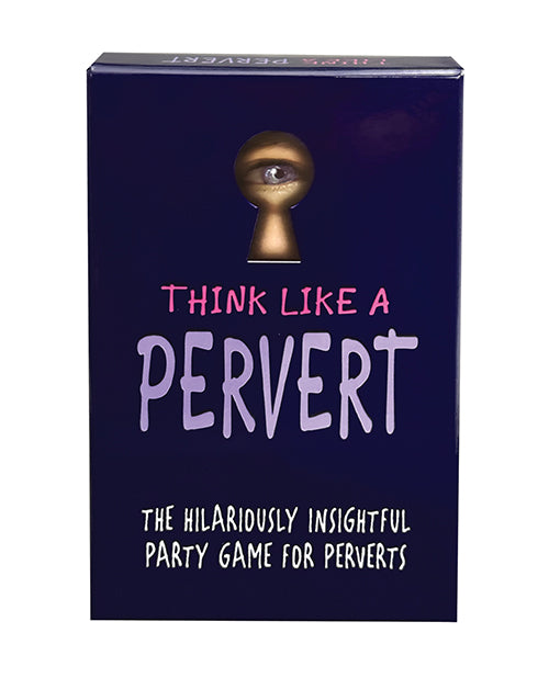Kheper Think Like a Pervert Party Game — 200 Cards (400 Questions)