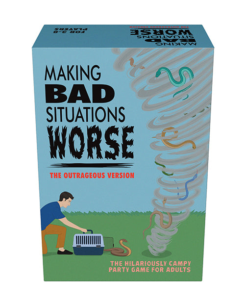 Kheper Making Bad Situations Worse — Outrageous Party Game (100 Situation + 250 Response Cards)