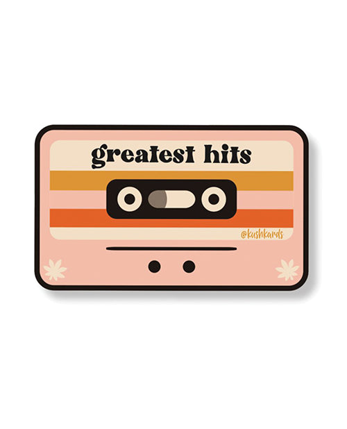 Greatest Hits Sticker - Pack of 3 by Kush Kards