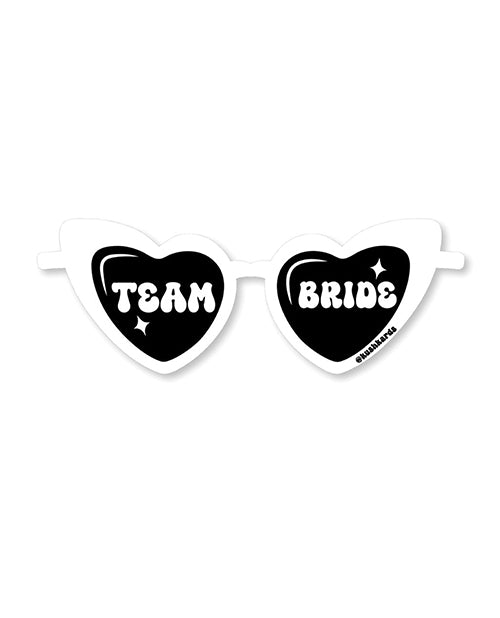 Team Bride Sticker - Pack of 3 by Kush Kards