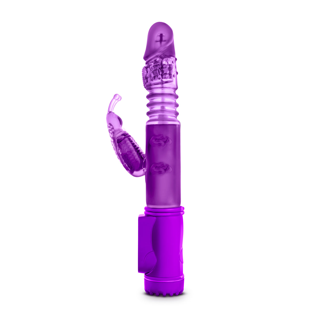 Blush Sexy Things Butterfly Thruster Mini Vibrator - Purple - BL-29931