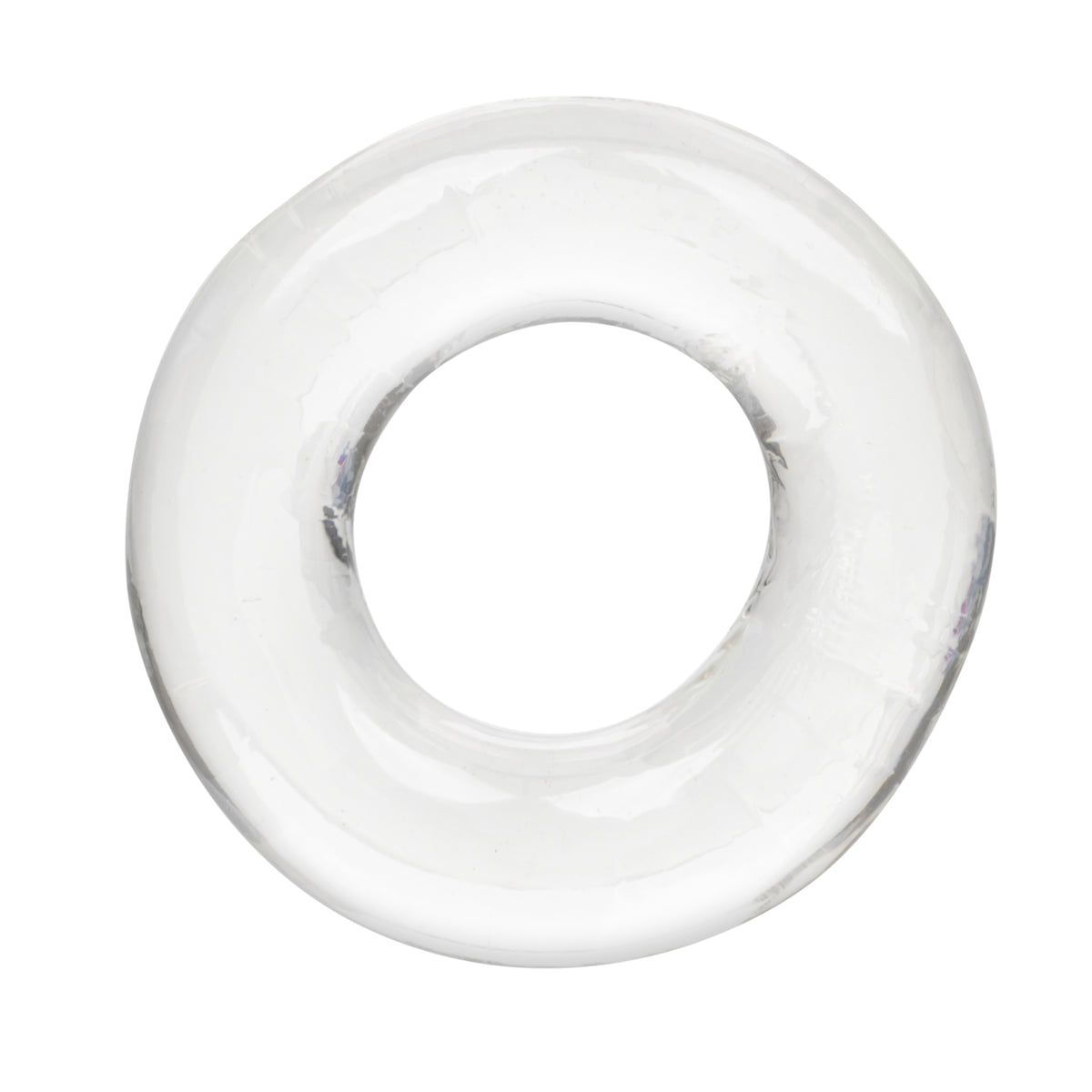 CalExotics Foil Pack Cock Ring — Clear, Stretchy One-Size - SE8000051
