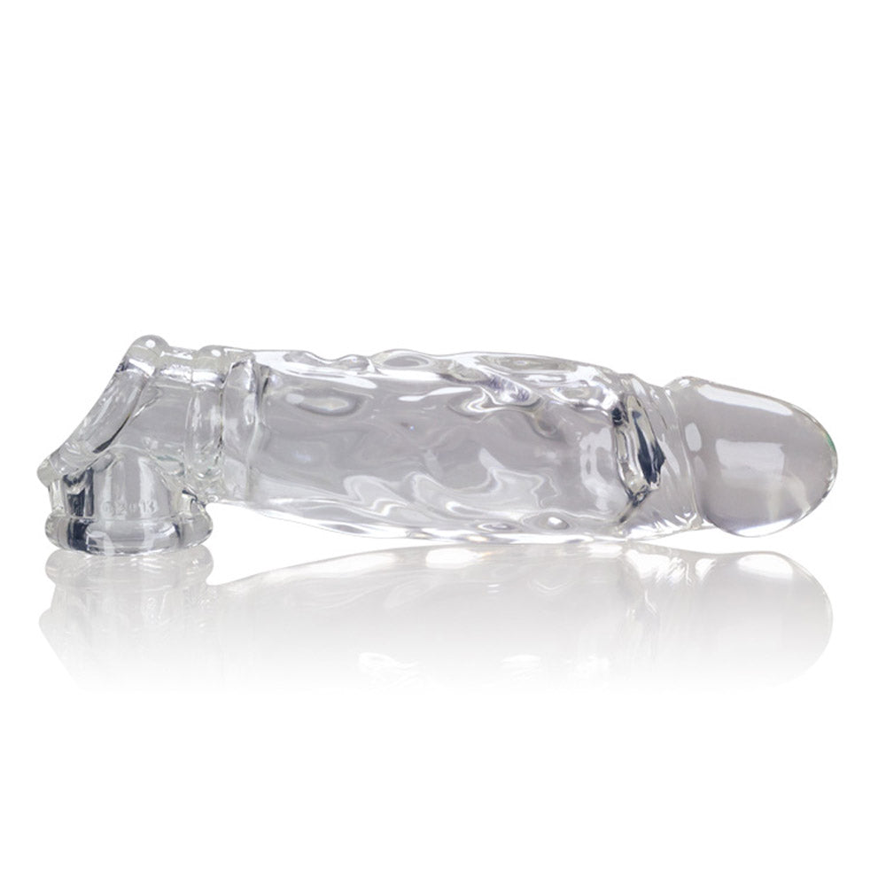 Oxballs Butch Veiny Cocksheath — Clear, 8.5 in (21.6 cm) - OX-3029-CLR