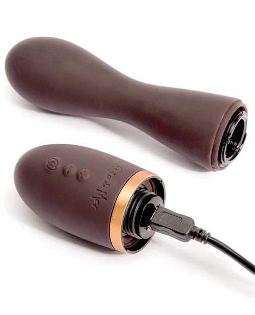 Coco de Mer Emmeline Pleasure Wand — USB Rechargeable Vibrator