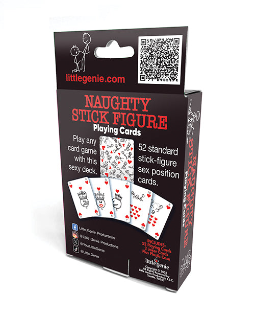Little Genie Naughty Stick Figure Playing Cards
