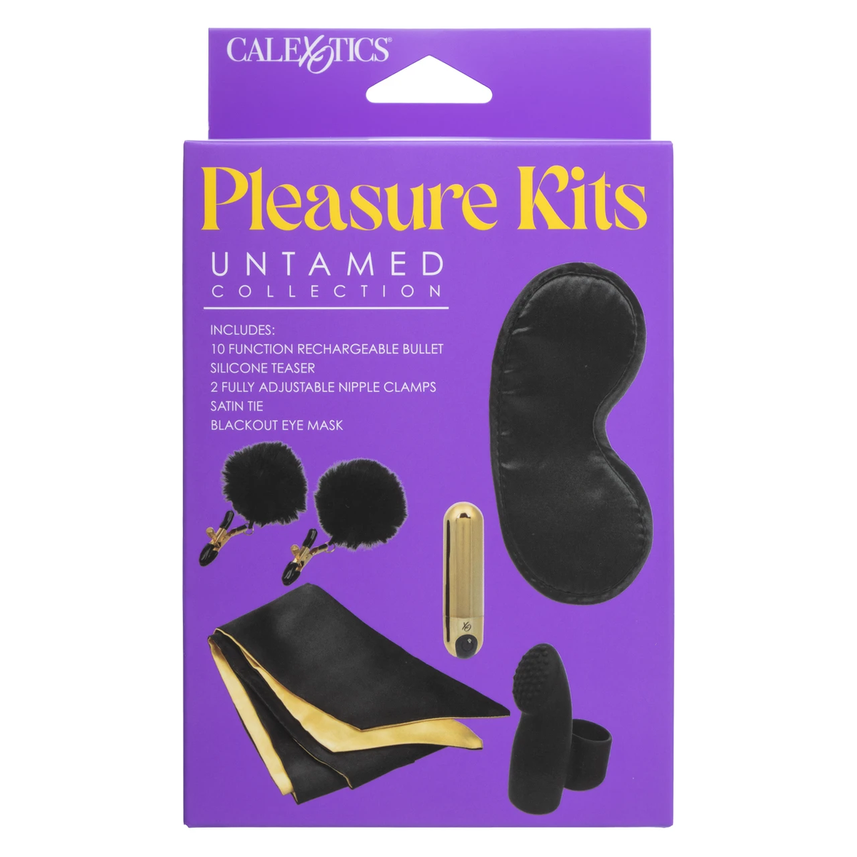 CalExotics Pleasure Kits Untamed Couples Bondage Kit, Multi - SE1986273